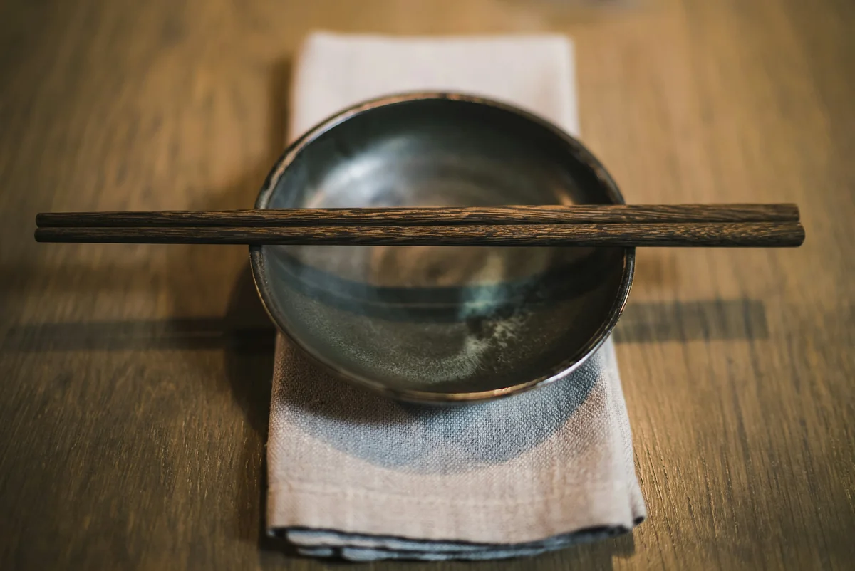 食後の食卓